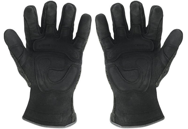 Ironclad HEATWORX REINFORCED; Heat and Cut Resistant Gloves, Palm Heat Protection Rated up to 450Â°F, (1 Pair), Black - Image 3
